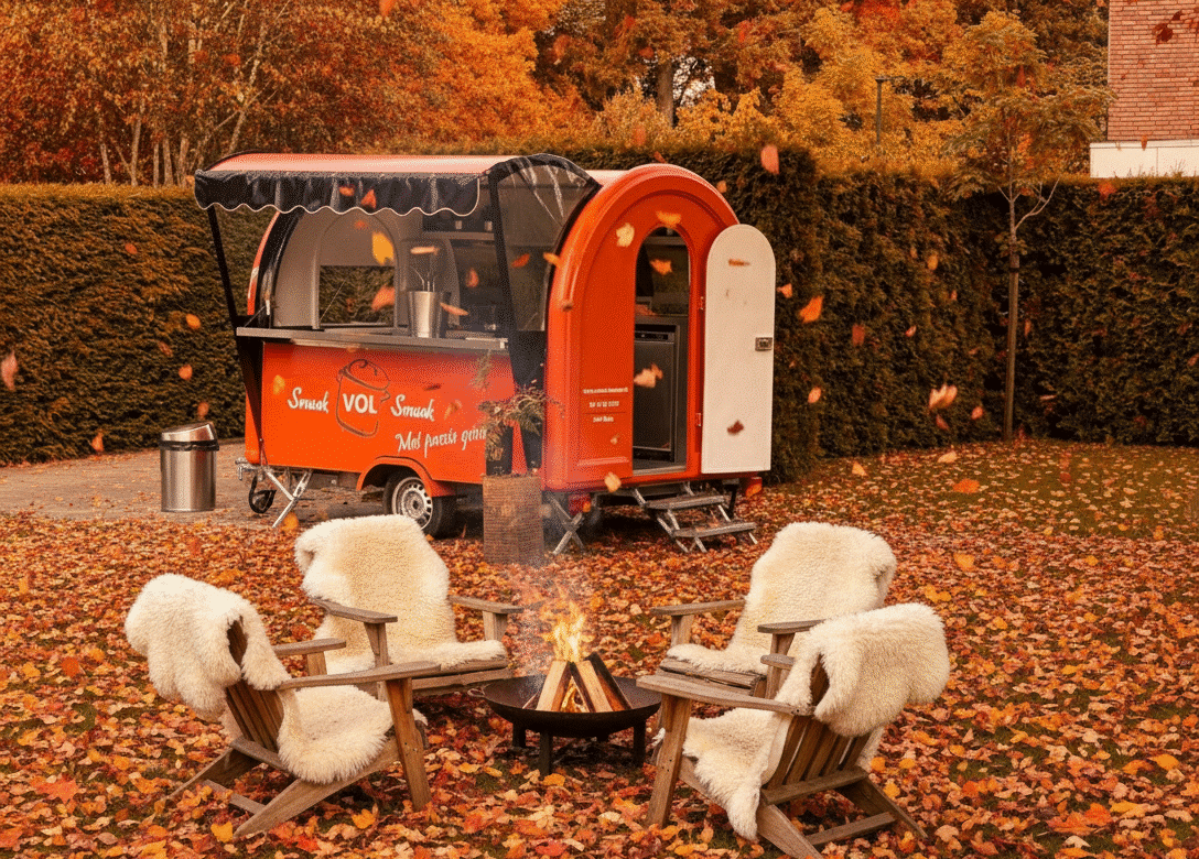 Smaakvolsmaak foodtruck in de herfst